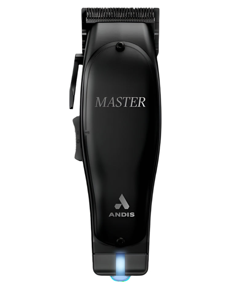 Andis Black Label MLC Professional Master Cordless Hair Trimmer, Adjustable Carbon Steel Blade Hair Clipper for Close Cutting, Black
